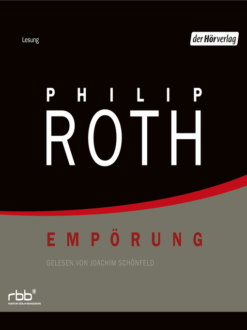 Titeldetails für Empörung nach Philip Roth - Verfügbar